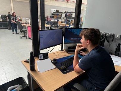 Brown & Holmes Derby work experience Jacob